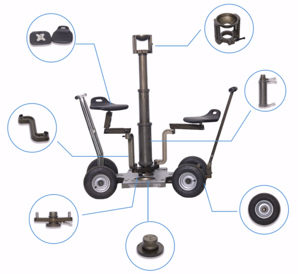 Quad dolly from film Equipment manufacturer